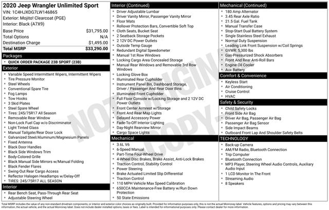 jeep wrangler unlimited 2020 1C4HJXDG7LW146865 image jeep wrangler unlimited 2020 1C4HJXDG7LW146865 image